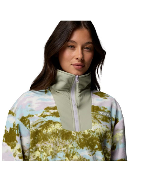 Columbia sequoia grove printed half zip fleece 2136204775 wielokolorowe l