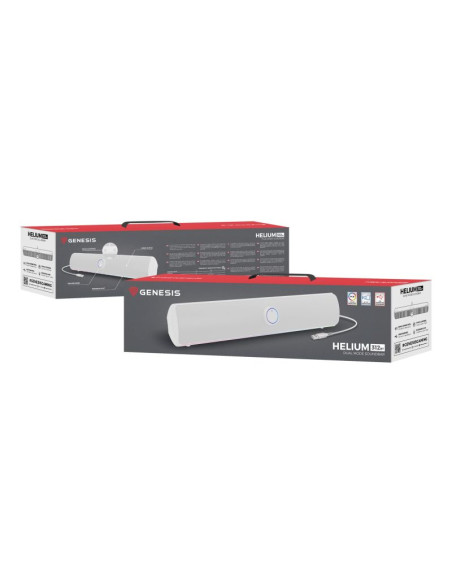 Moduł głośników genesis ncs-2305 biały 2.0 kan. 10 w