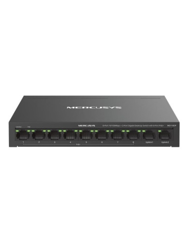 Mercusys ms110cp przelacznik sieciowy obsługa poe czarny