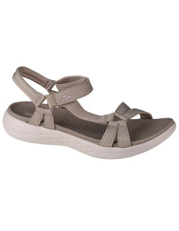 Skechers on the go 600 brilliancy 15316-nat beżowe 36