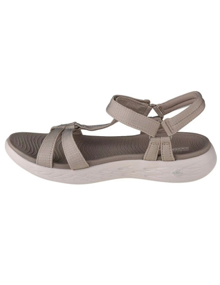 Skechers on the go 600 brilliancy 15316-nat beżowe 36