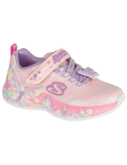 Skechers s-lights: butterfly bliss 303065l-lpmt różowe 31