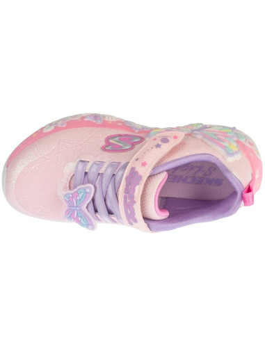 Skechers s-lights: butterfly bliss 303065l-lpmt różowe 31