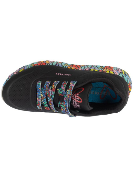 Skechers uno lite - subtle love 314088l-bkmt czarne 31