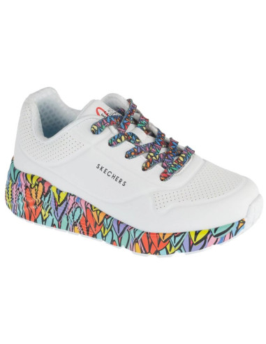 Skechers uno lite - subtle love 314088l-wmlt białe 31