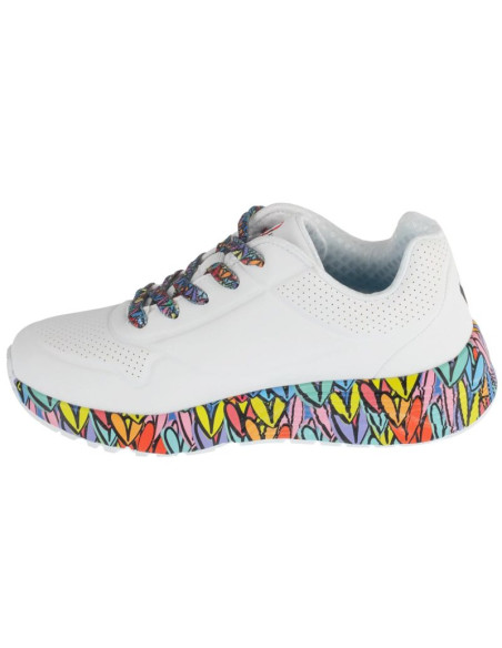 Skechers uno lite - subtle love 314088l-wmlt białe 31