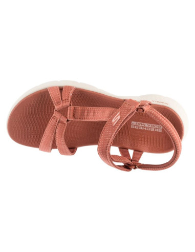 Skechers go walk flex sandal - sublime 141451-dkmv fioletowe 37