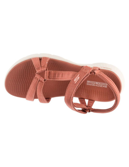 Skechers go walk flex sandal - sublime 141451-dkmv fioletowe 37