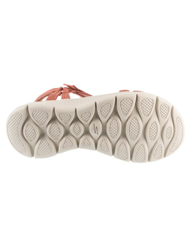 Skechers go walk flex sandal - sublime 141451-dkmv fioletowe 37