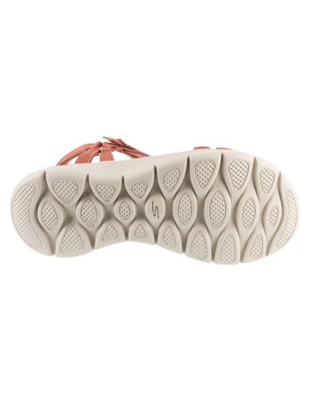 Skechers go walk flex sandal - sublime 141451-dkmv fioletowe 37