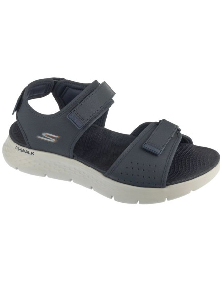 Skechers go walk flex sandal - antigua beach 229205-nvor granatowe 46