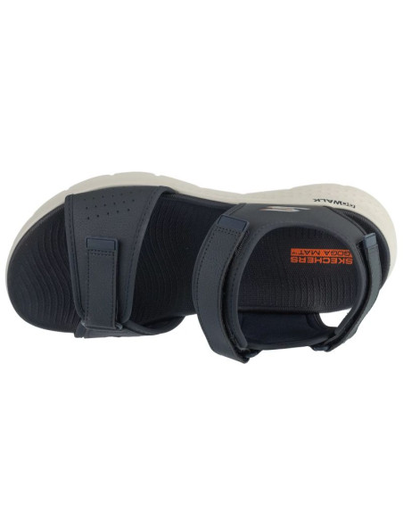 Skechers go walk flex sandal - antigua beach 229205-nvor granatowe 46