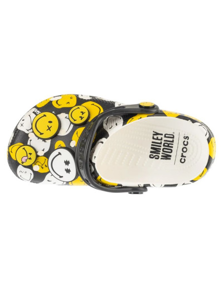 Crocs classic smiley clog k 211694-90h czarne 32/33