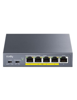 Switch poe / extender poe40 4-portowy + 1x uplink cudy