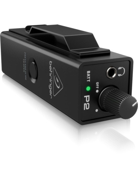 Behringer p2 - wzmacniacz słuchawkowy dla osobistego, dousznego systemu monitoringu