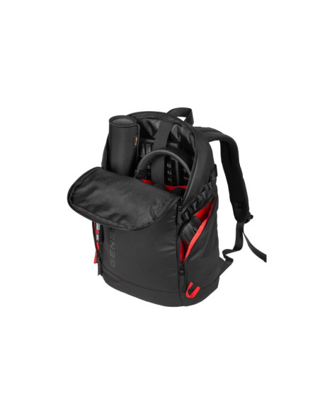 Plecak do laptopa genesis pallad 420 czarny 15.6" 18l
