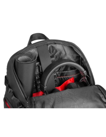 Plecak do laptopa genesis pallad 420 czarny 15.6" 18l
