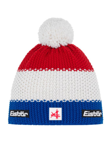 Eisbar star pompon mü ska e33172-fra niebieskie one size
