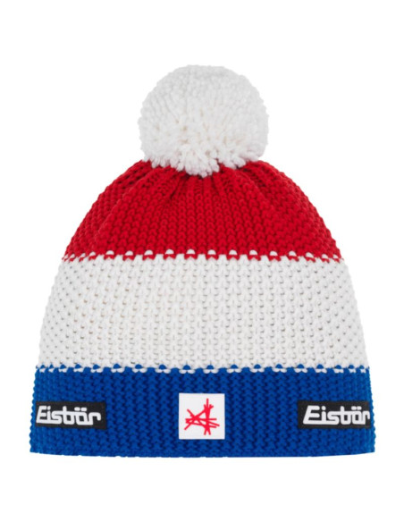 Eisbar star pompon mü ska e33172-fra niebieskie one size
