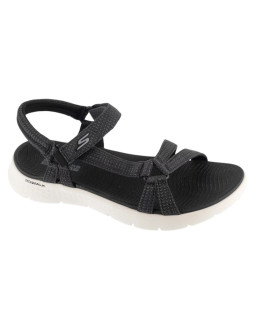 Skechers go walk flex sandal - sublime 141451-bkw czarne 36