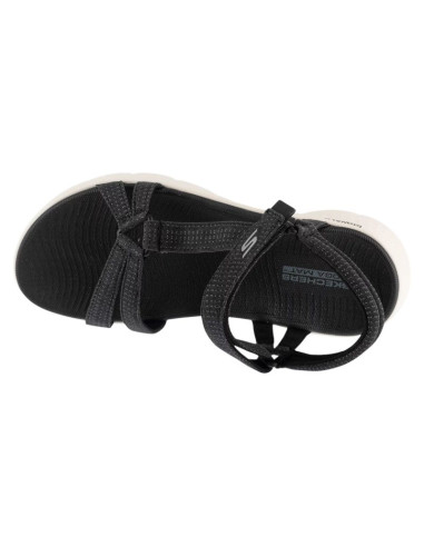 Skechers go walk flex sandal - sublime 141451-bkw czarne 36