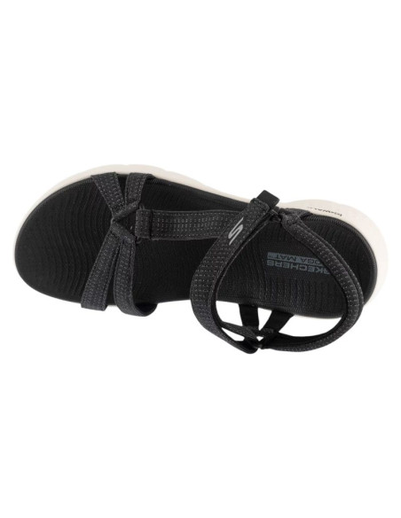Skechers go walk flex sandal - sublime 141451-bkw czarne 36