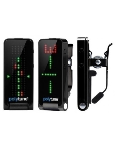 Tc electronic polytune clip black - tuner gitarowy na klipsie czarny