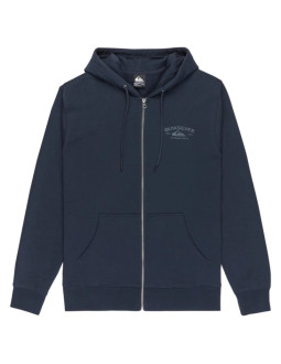 Quiksilver chest logo zip hoodie eqyft05135-ktp0 granatowe m