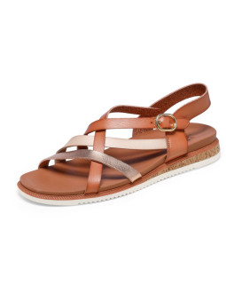 Skechers damskie sandały desert kiss low peak rank 114709 csnt 2