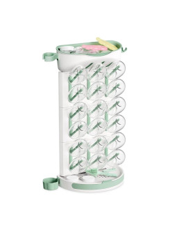 Momcozy dk01 bottle drying rack | suszarka do butelek | na 18 butelek, regulacja diy