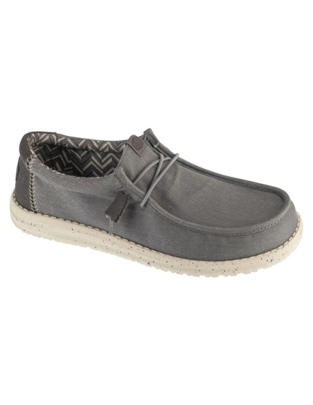 Hey dude wally stretch canvas 40700-1xa szare 42