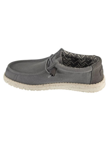Hey dude wally stretch canvas 40700-1xa szare 42