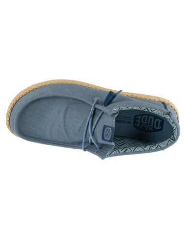 Hey dude wally stretch canvas 40700-5dd niebieskie 41