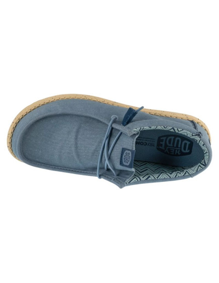 Hey dude wally stretch canvas 40700-5dd niebieskie 41