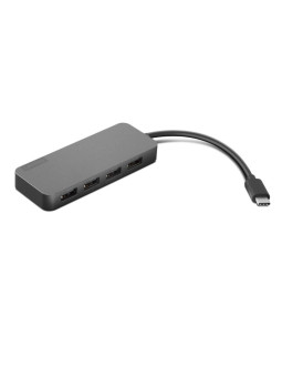 Lenovo 4x90x21427 huby i koncentratory usb 3.2 gen 2 (3.1 gen 2) type-c 20000 mbit/s szary 2