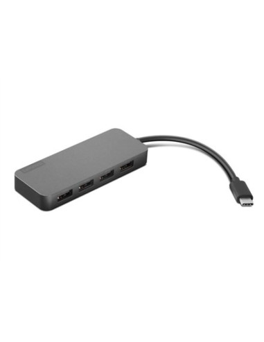 Lenovo 4x90x21427 huby i koncentratory usb 3.2 gen 2 (3.1 gen 2) type-c 20000 mbit/s szary