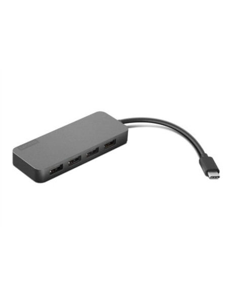 Lenovo 4x90x21427 huby i koncentratory usb 3.2 gen 2 (3.1 gen 2) type-c 20000 mbit/s szary