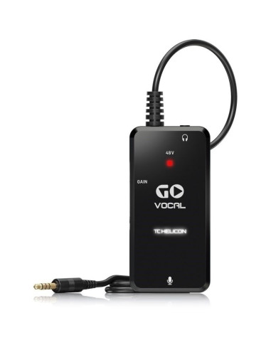 Tc helicon go vocal interfejs do mikrofonu do urządzeń mobilnych