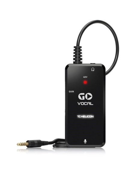 Tc helicon go vocal interfejs do mikrofonu do urządzeń mobilnych