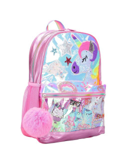 Skechers unicorn face backpack sktt8577-mult wielokolorowe one size 2