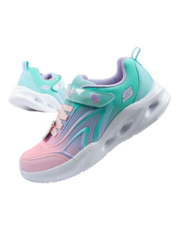 Skechers buty sportowe dziecięce color breeze led dla dziewczynki