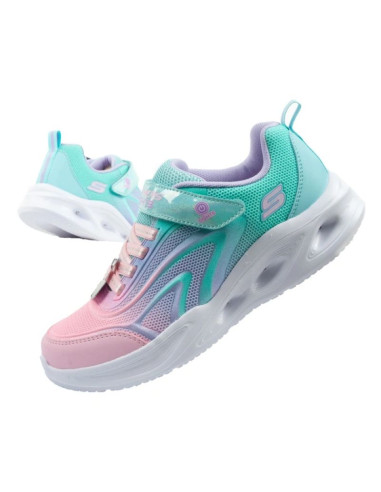 Skechers buty sportowe dziecięce color breeze led dla dziewczynki