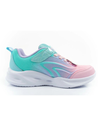 Skechers buty sportowe dziecięce color breeze led dla dziewczynki
