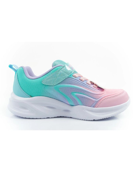 Skechers buty sportowe dziecięce color breeze led dla dziewczynki