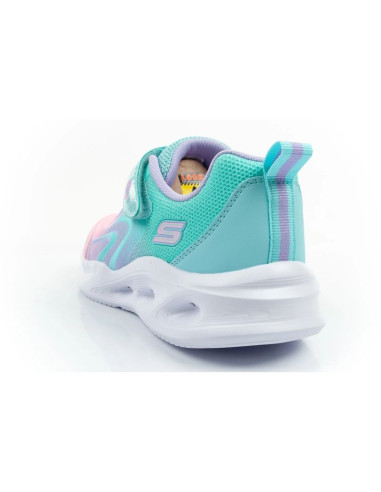Skechers buty sportowe dziecięce color breeze led dla dziewczynki