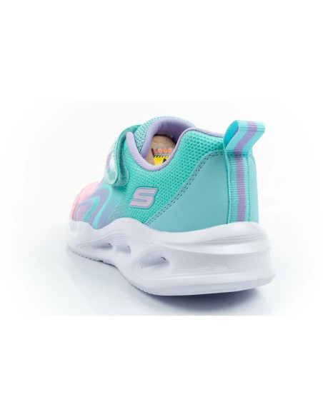 Skechers buty sportowe dziecięce color breeze led dla dziewczynki