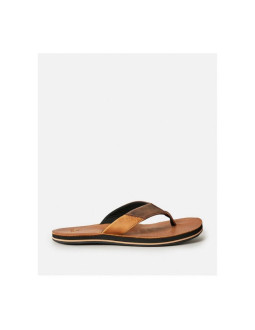 Japonki plażowe rip curl oxford leather open toe turkusowe