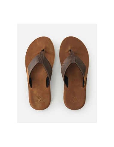 Japonki plażowe rip curl oxford leather open toe turkusowe