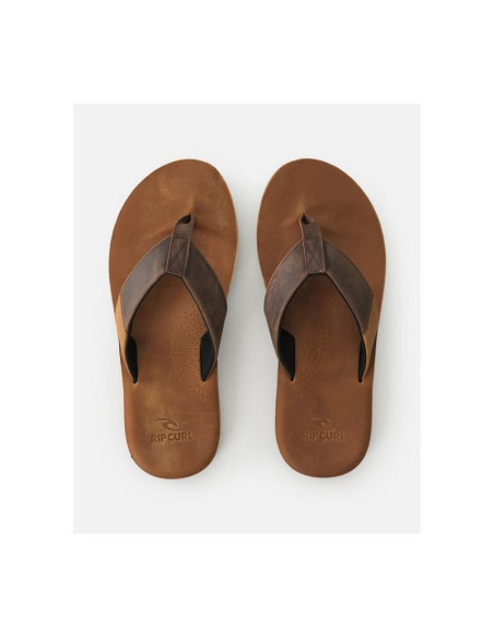 Japonki plażowe rip curl oxford leather open toe turkusowe