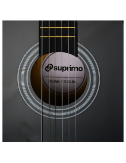 Suprimo cgs3 bk - gitara klasyczna 4/4, czarna 2